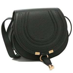 Chloe Shoulder Bag Mercy Saddle Bag Black